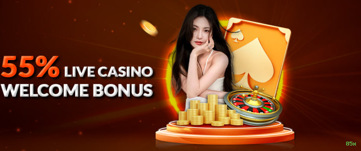 Bônus boas-vindas 85x R$100